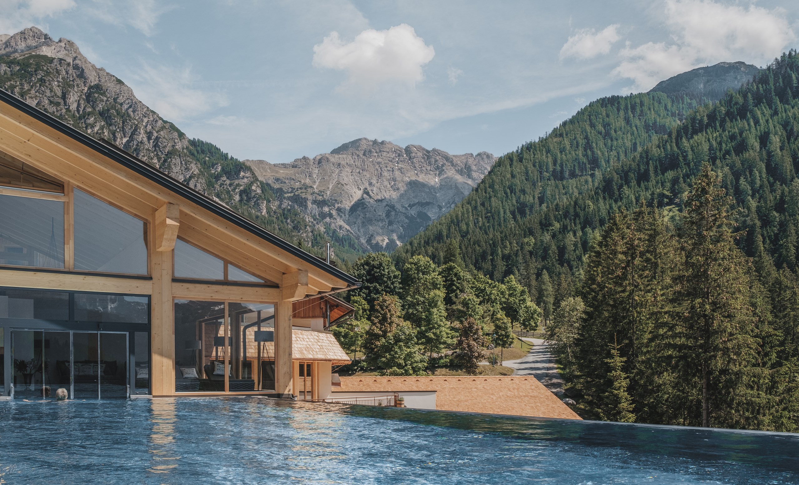 Almwellness-Resort Tuffbad in Sankt Lorenzen im Lesachtal, Austria